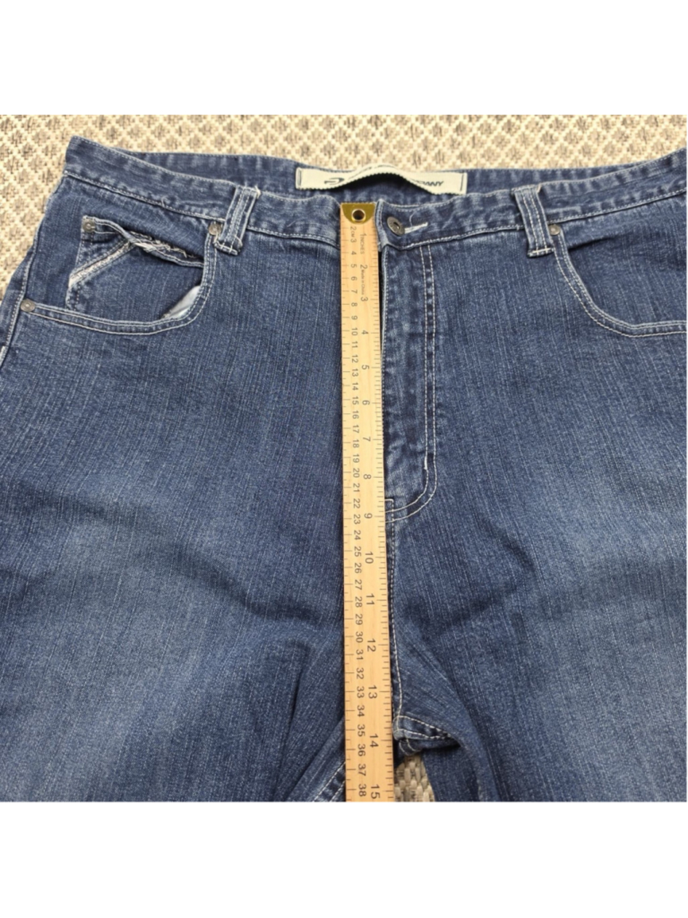 Paco Jeans NYC Relaxed Fit Jeans Men’s Size 40x32 Blue Denim Pants Y2K - Picture 11 of 14